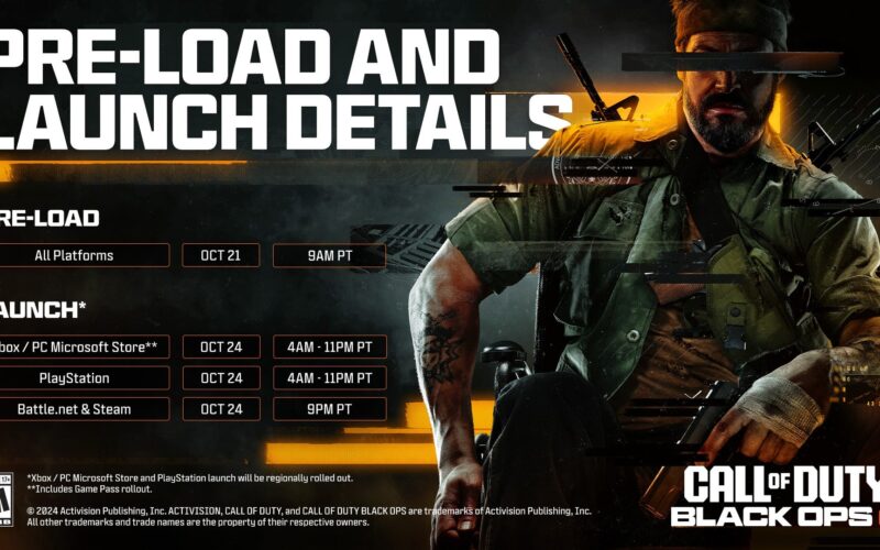 Activision Confirms Call Of Duty Black Ops 6 Preload And Global Launch Times PC System Requirements And 102 GB Storage Requirement IGN
