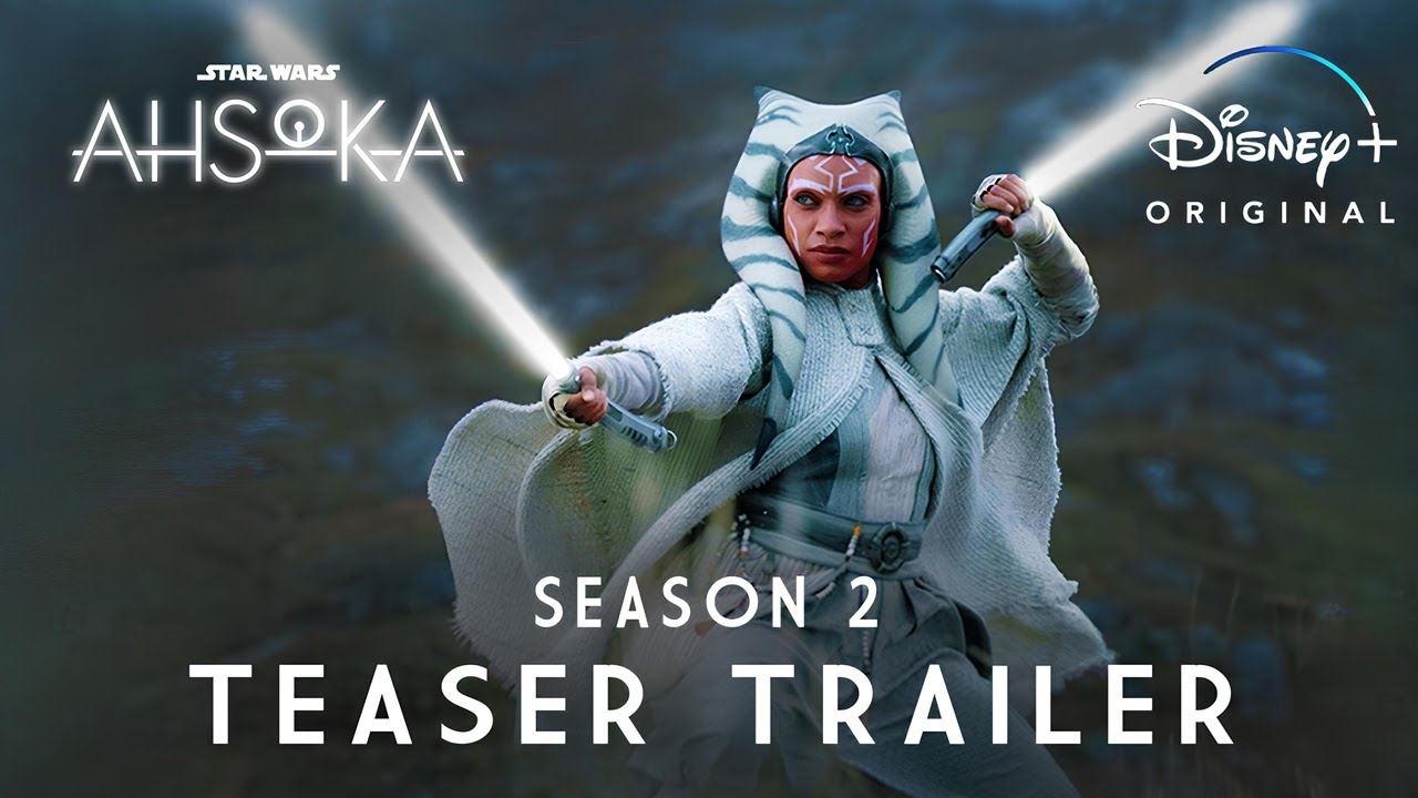 AHSOKA Season 2 2024 Teaser Trailer Star Wars 4K Rosario Dawson Disney YouTube