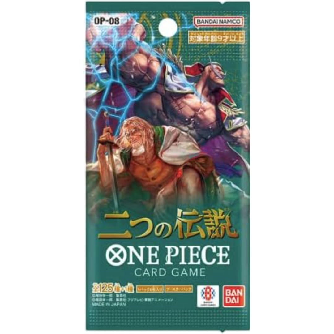 Amazon Bandai One Piece Booster Display Two Legends OP 08 Trading Card Game Display Ages 6 2 Players 20 30 Minutes Playing Time Toys Games