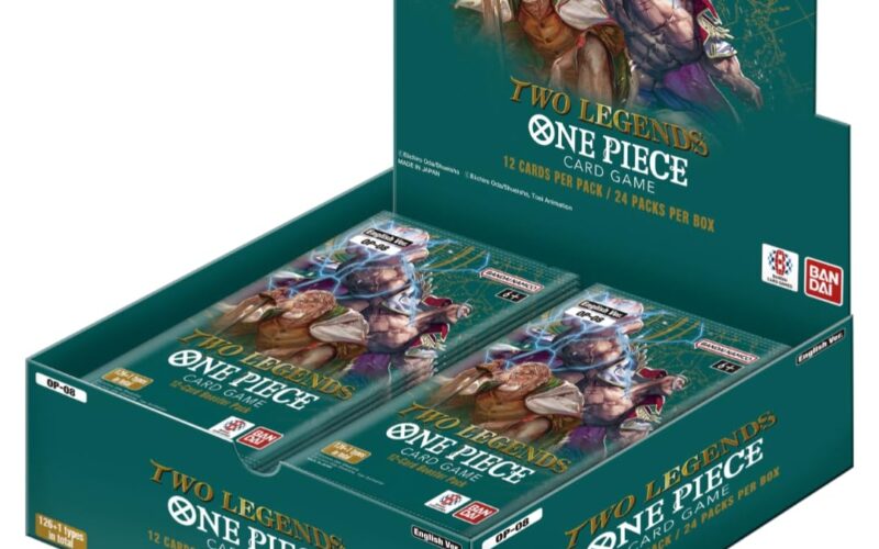 Amazon Bandai One Piece Booster Display Two Legends OP 08 Trading Card Game Display Ages 6 2 Players 20 30 Minutes Playing Time Toys Games