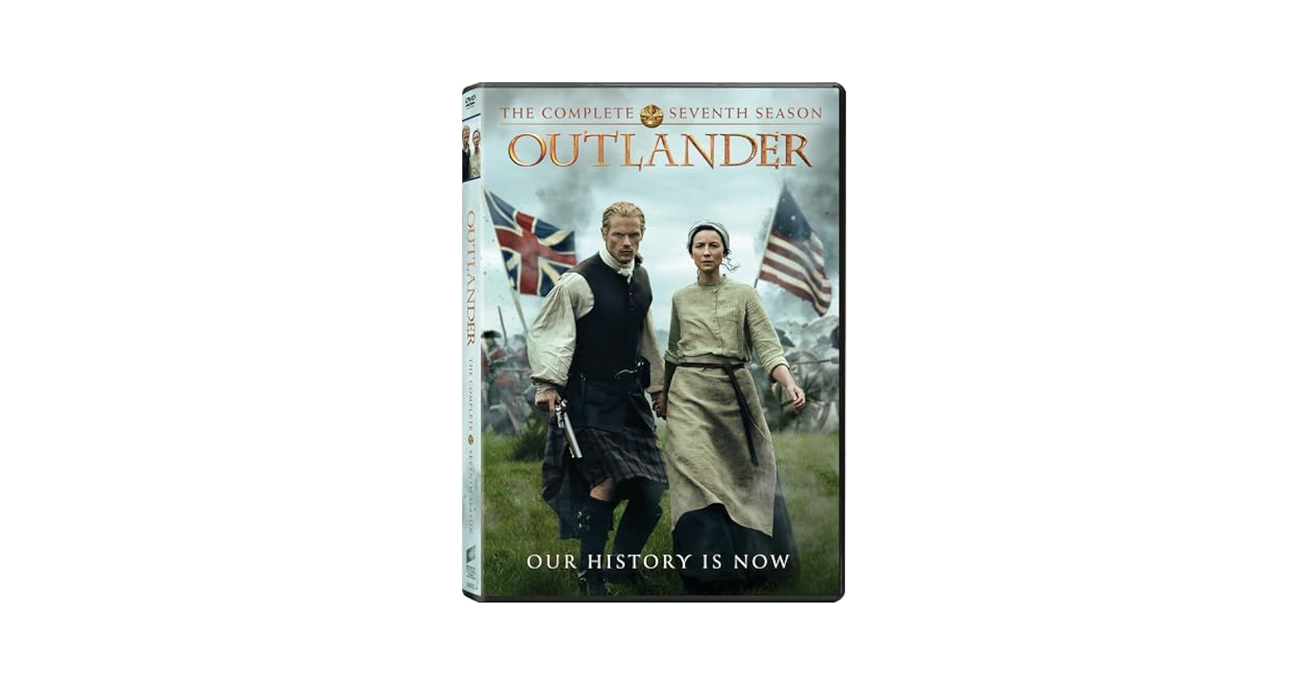 Amazon Outlander 2014 Season 07 DVD Caitrona Balfe Sam Heughan Sophie Skelton Richard Rankin John Bell Michael Wilson Michael O Halloran Movies TV