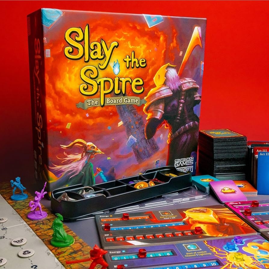 Amazon Slay The Spire The Board Game Cooperative Fantasy Board Game Toys Games