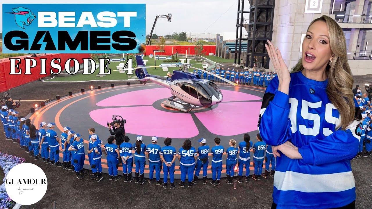 Beast Games Episode 4 BTS INSANE Helicopter Ticket Hunt Glass Balls Sabotage YouTube