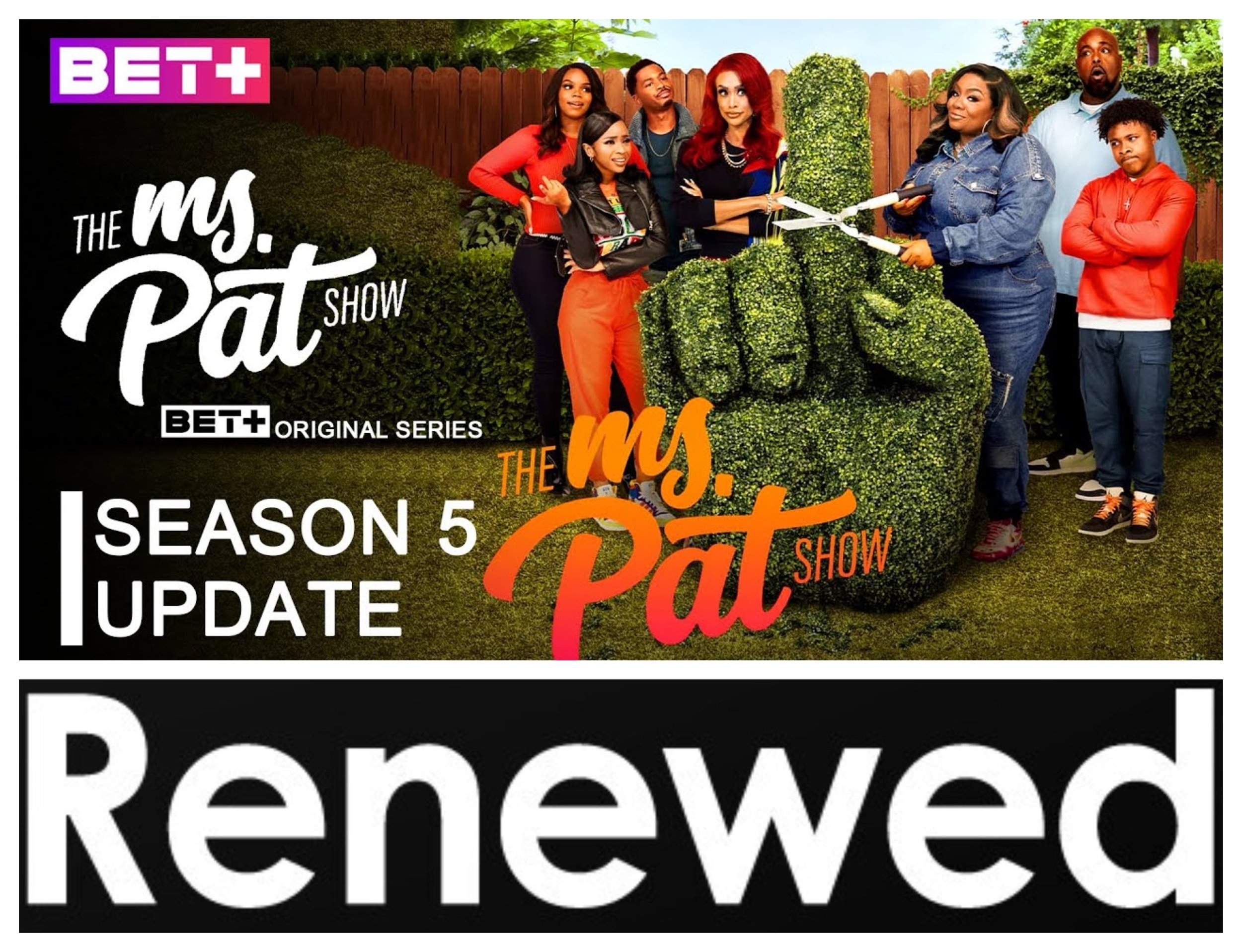 BET Renews The Ms Pat Show For Season 5 BlackFilmandTV