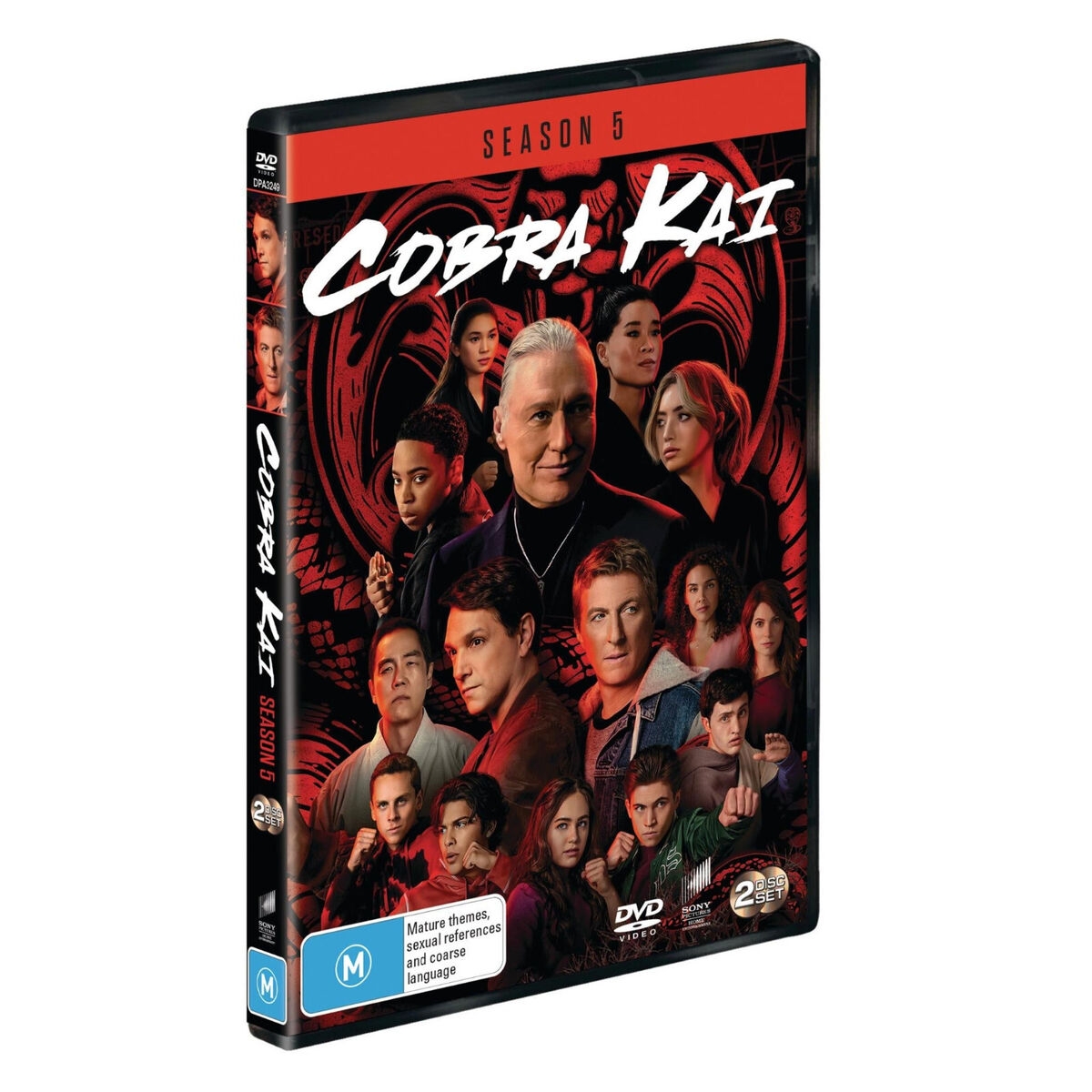 BRAND NEW Cobra Kai Season 5 DVD 2023 R4 Series Five EBay Australia