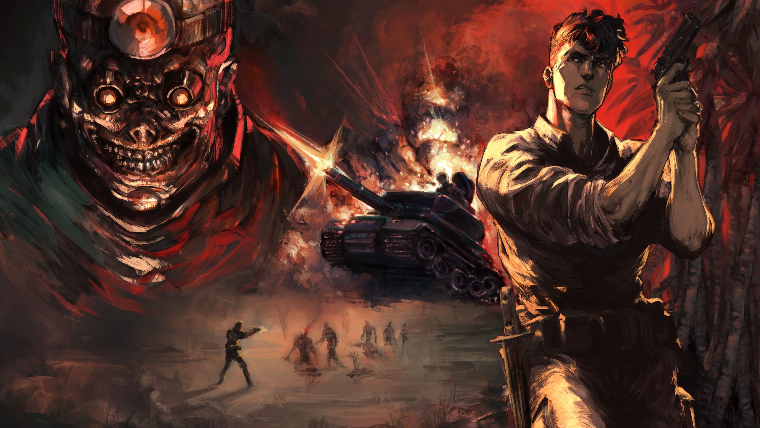 Chasm Developer Bit Kid Announces Sci fi World War II Metroidvania WOLFHOUND For PS5 Switch And PC Gematsu