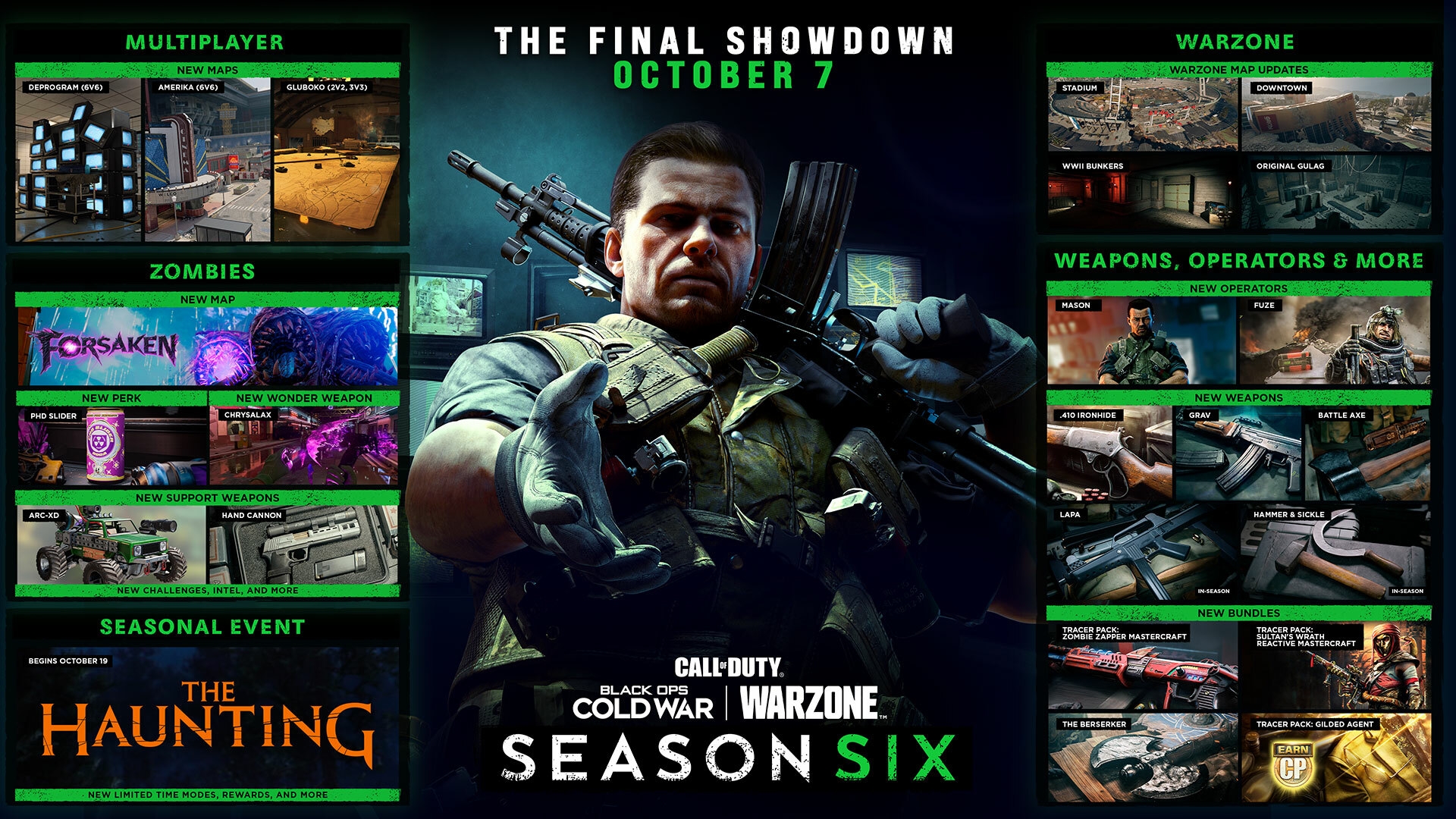 CoD Season 6 Roadmap Details For Black Ops Cold War And Warzone GameSpot