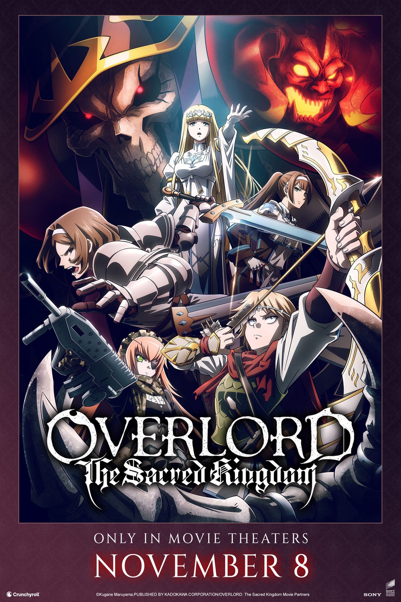 Crunchyroll Announces NYCC Plans Including New OVERLORD Trailer