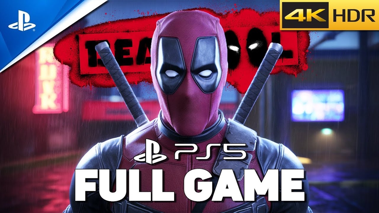 DEADPOOL PS5 Gameplay Walkthrough FULL GAME Realistic ULTRA Graphics 4K 60FPS YouTube
