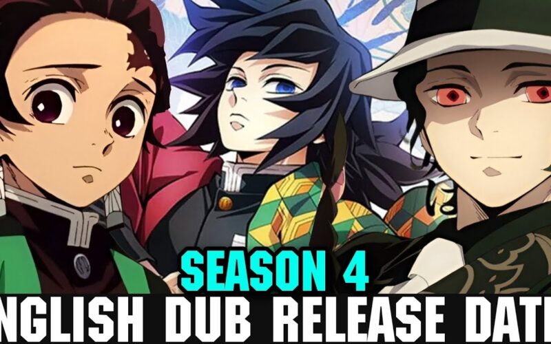 DEMON SLAYER SEASON 4 ENGLISH DUB RELEASE DATE Demon Slayer Season 4 Episode 1 English Dub YouTube