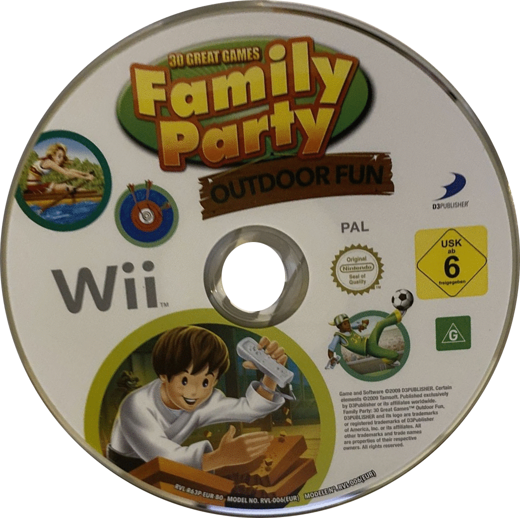 Family Party 30 Great Games Outdoor Fun Images LaunchBox Games Database