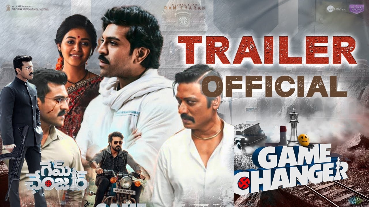 Game Changer Release Trailer Ram Charan Kiara Advani Shankar Dil Raju Shirish trailer YouTube Game Changer Release Trailer Ram Charan Kiara Advani Shankar Dil Raju Shirish trailer YouTube