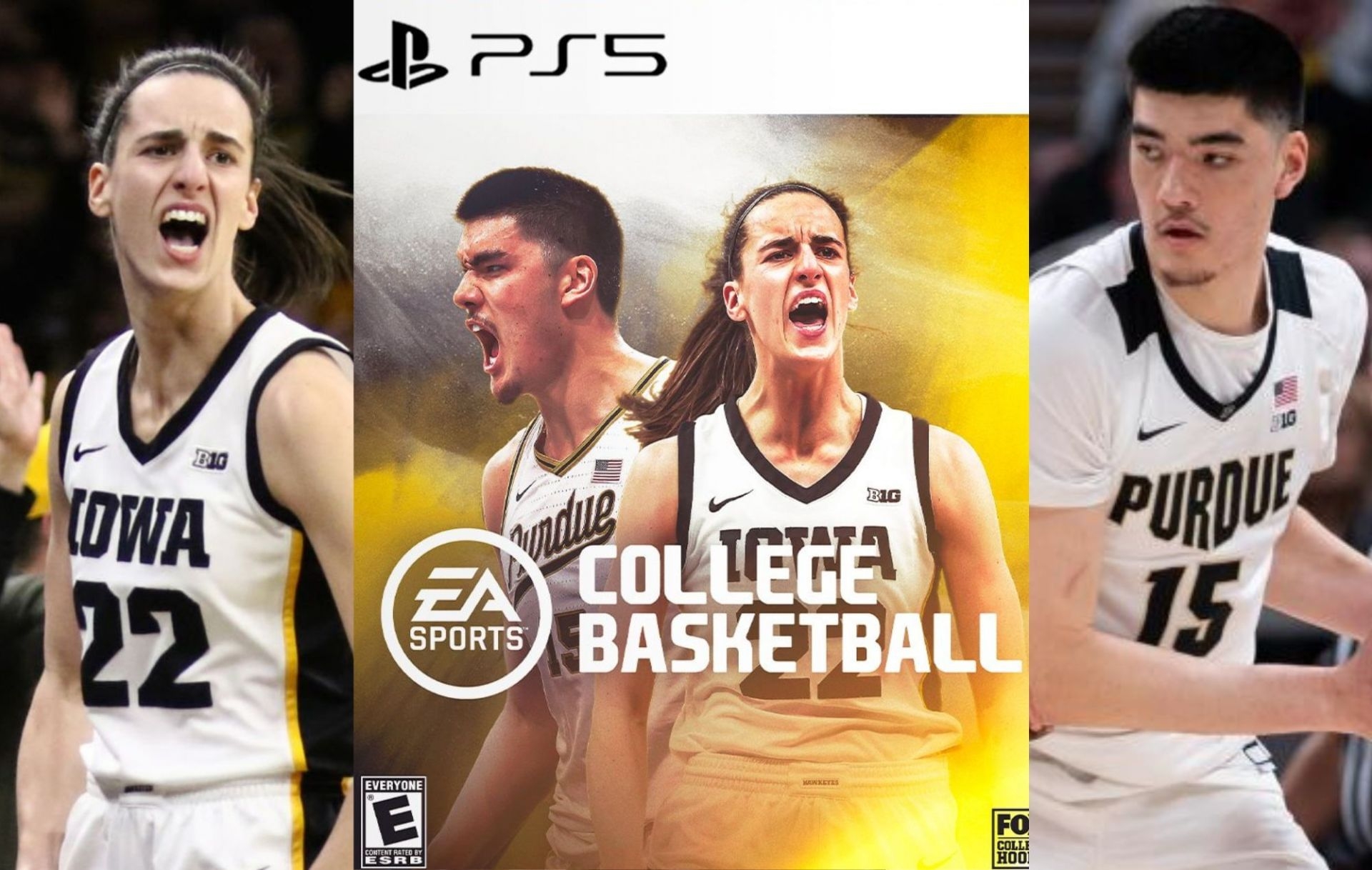 Get Edey So Far Off That Cover A Caitlin Clark X Zach Edey Cover For EA College Basketball 25 Sparks A Rousing Debate Among Fans