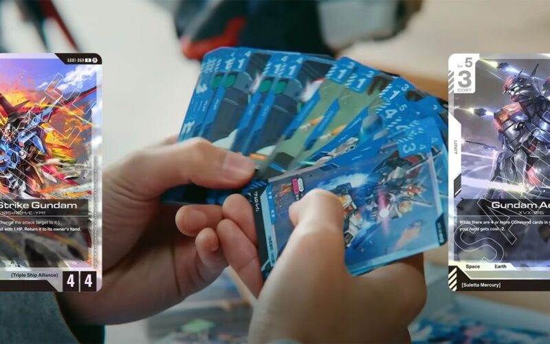 Gundam Card Game Set To Launch July 2025 Alongside The Release Of Gundam Assemble