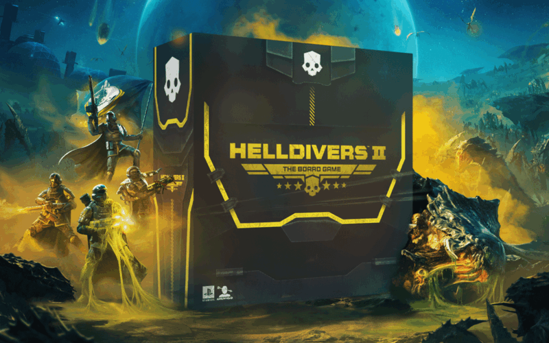 HELLDIVERS 2 The Board Game By Steamforged Games ATTENTION HELLDIVERS Gamefound