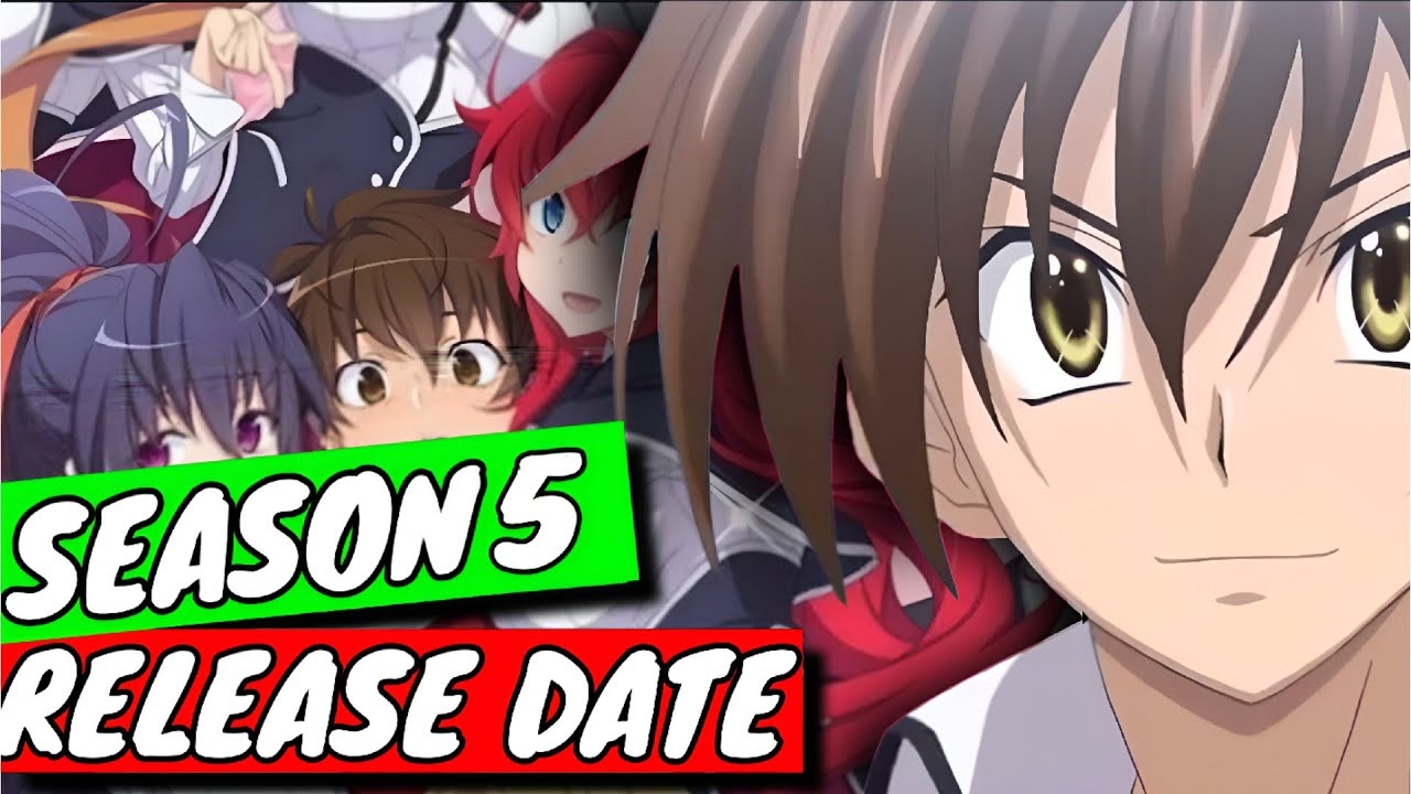 Highschool Dxd Season 5 Announcement Soon YouTube