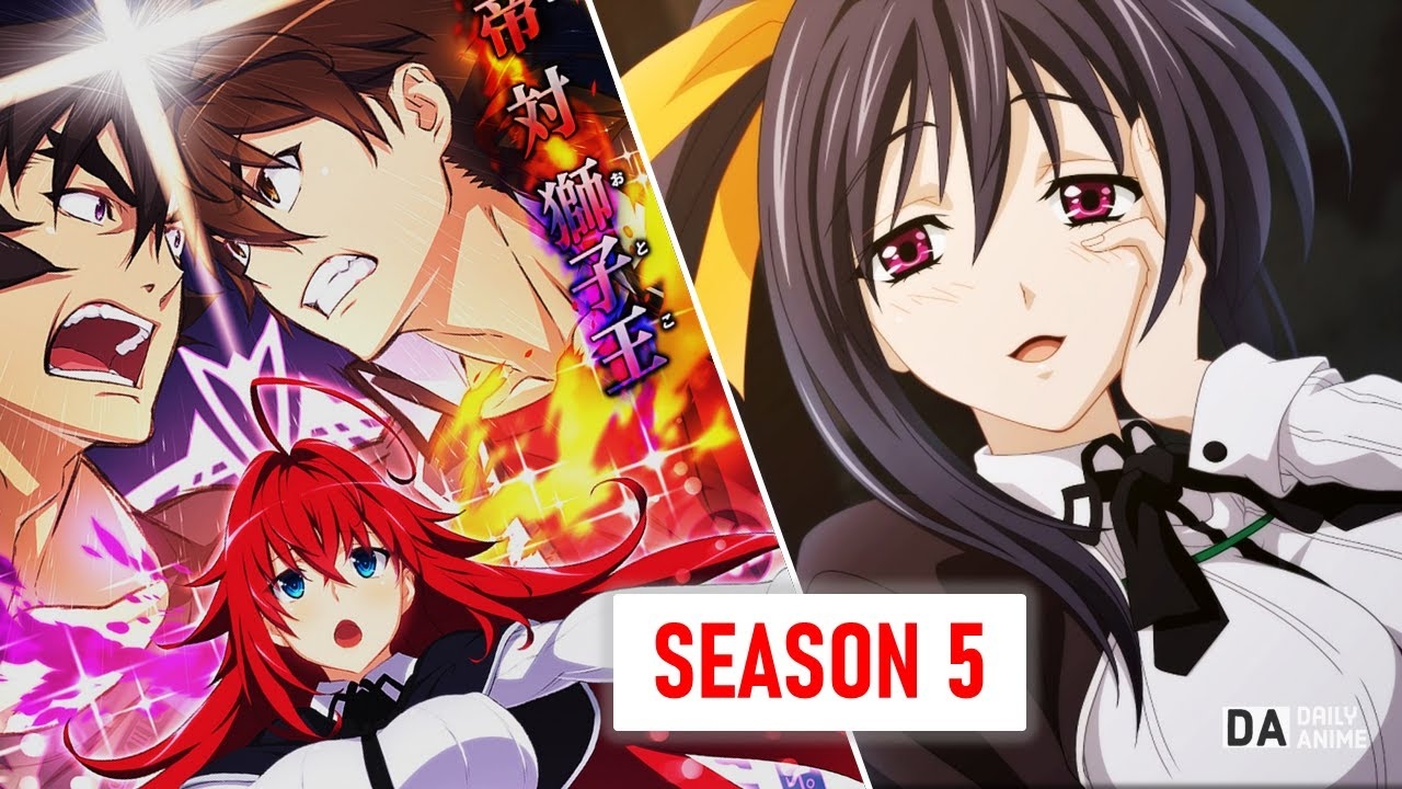 Highschool DxD Season 5 Will It Happen 2022 Updates YouTube