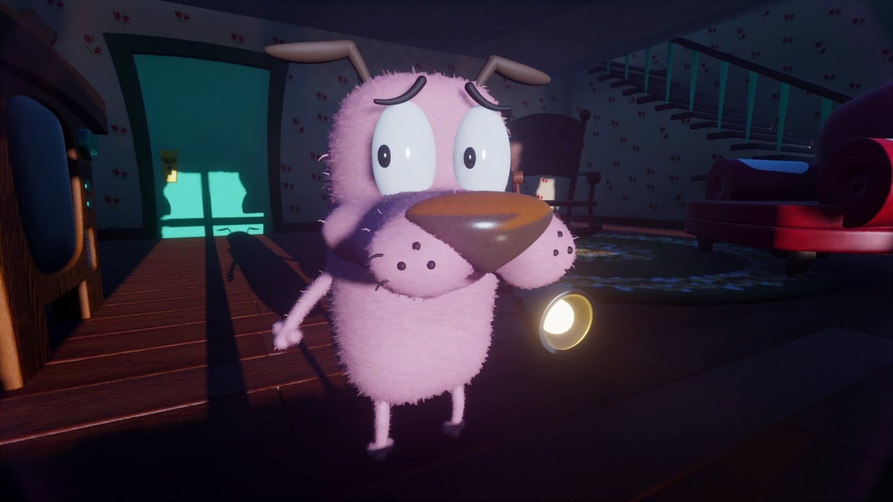 I Made A COURAGE Survival Horror Game In Much More Than 24 Hours YouTube