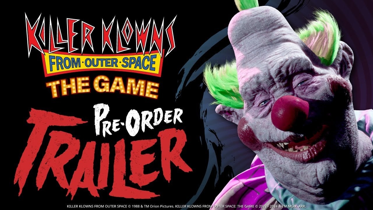 Killer Klowns From Outer Space The Game Gets A June Release Date And New Trailer Saving Content