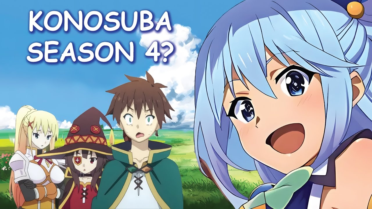 Konosuba Season 4 Potential Release Date YouTube