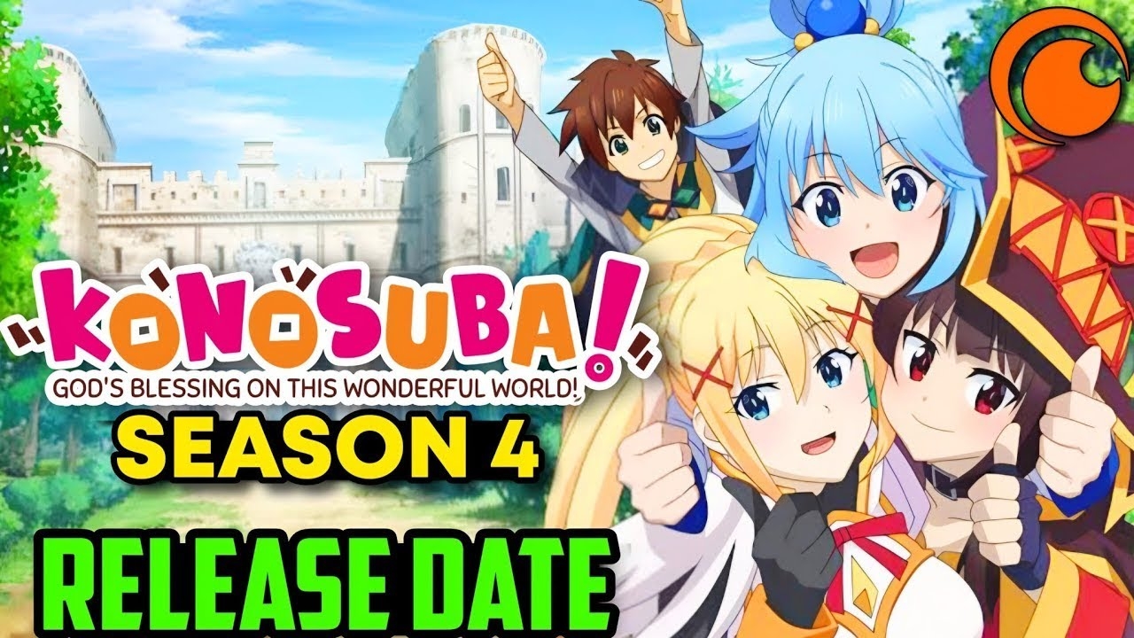 KonoSuba Season 4 Release Date 2026 Trailer Everything We Know Crunchyroll konosubaseason4 YouTube