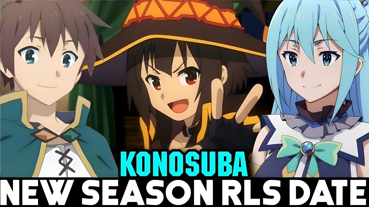 KONOSUBA SEASON 4 RELEASE DATE Prediction YouTube