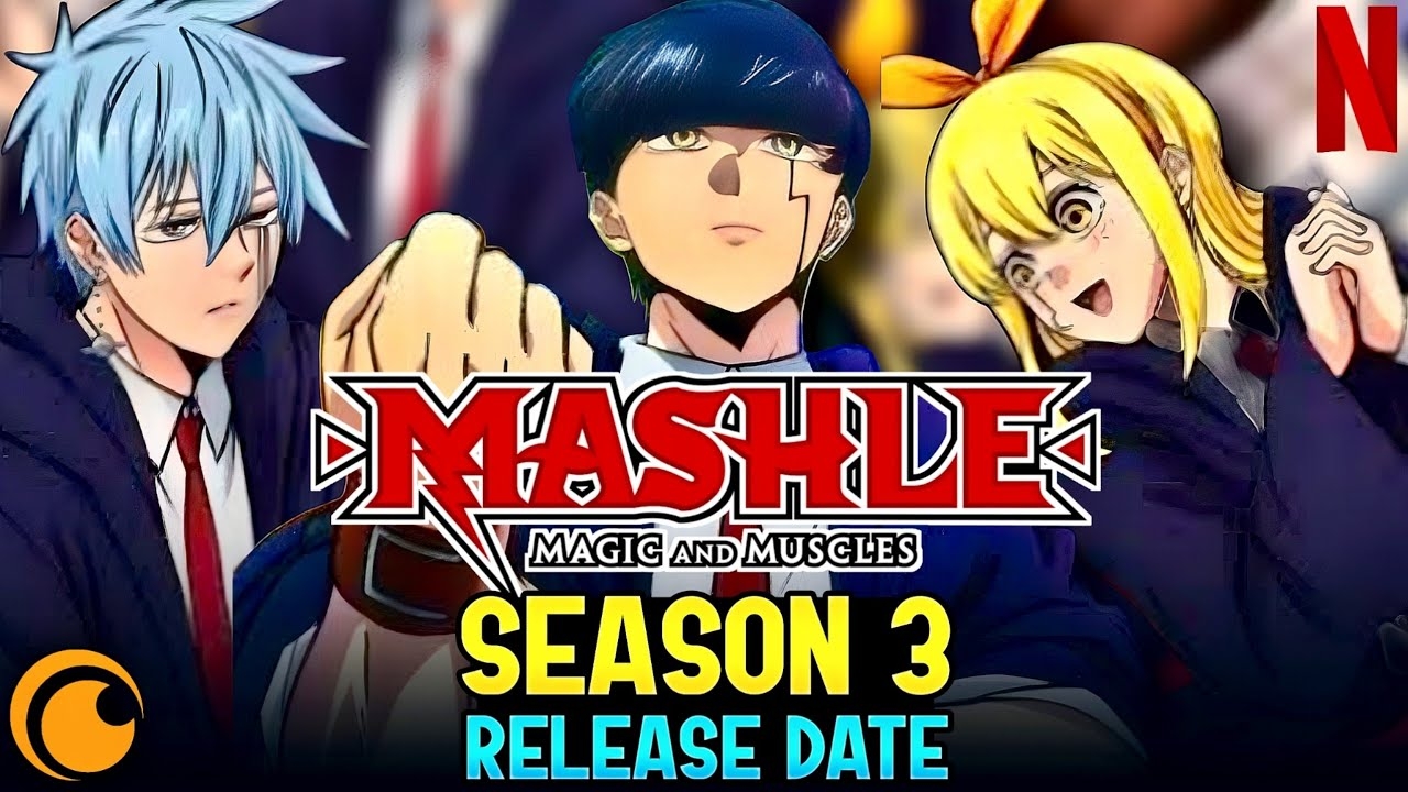 Mashle Magic And Muscles Season 3 Release Date Latest Updates Mashle S3 EP1 Announcement YouTube