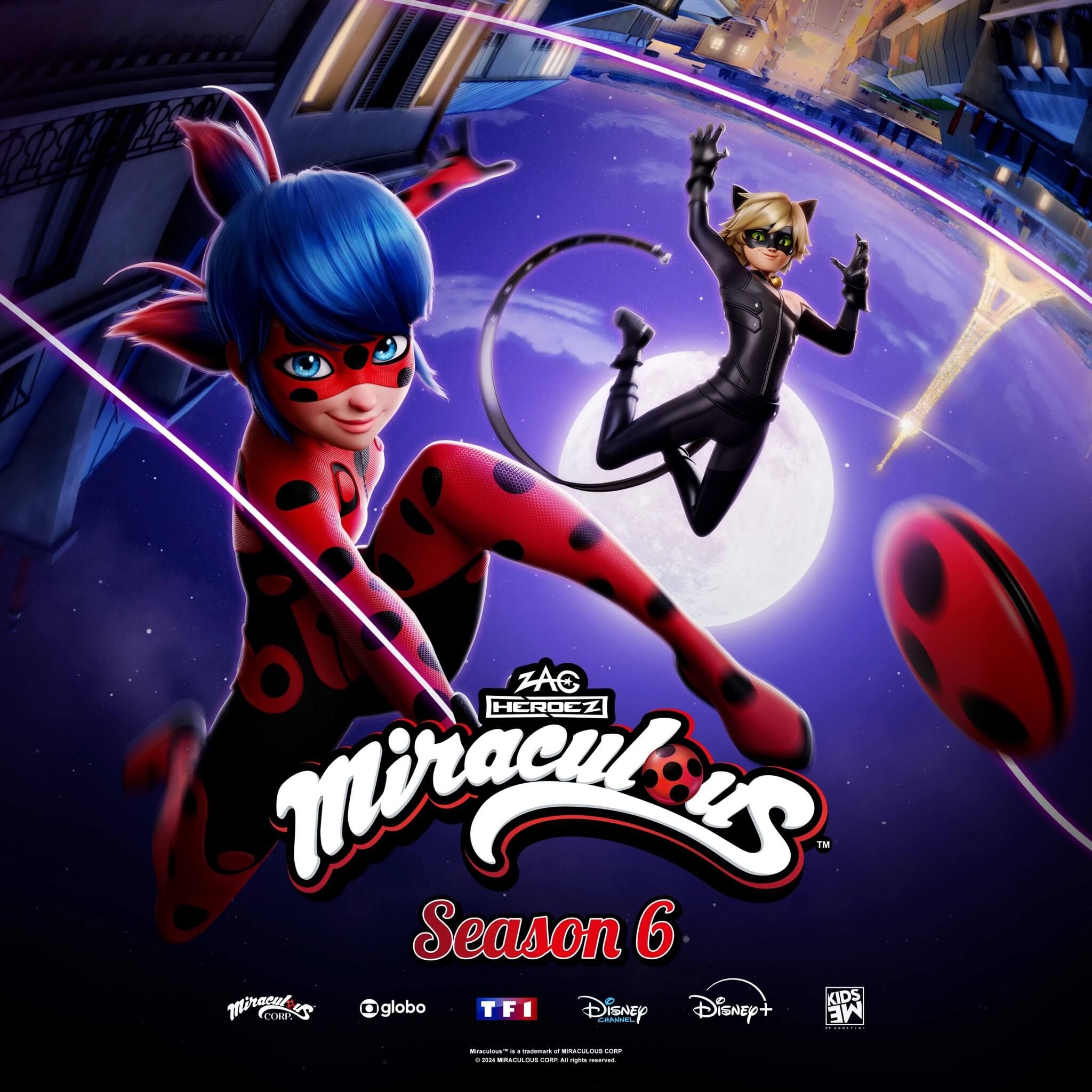 Miraculous Tales Of Ladybug Cat Noir Season Six Coming Soon To Disney Channel Disney What s On Disney Plus