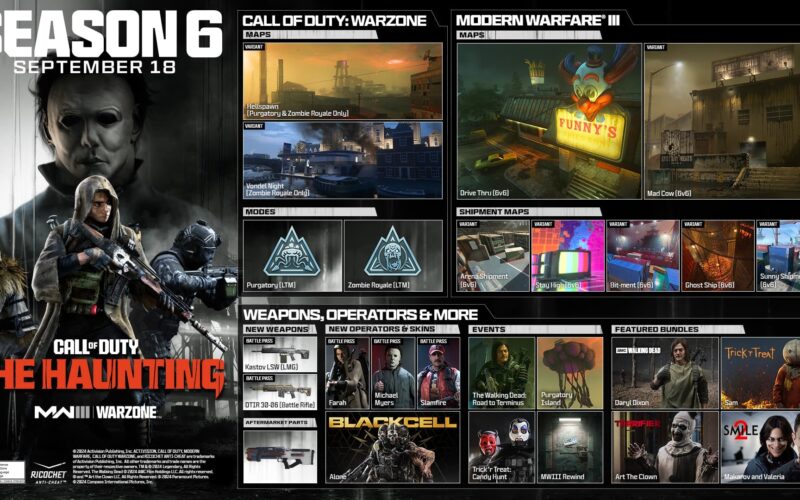 MW3 Season 6 Reveal Release Date Events Maps Bundles And More Esports gg