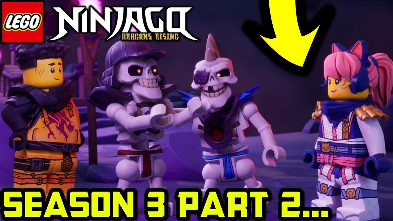 Our First Look At Season 3 PART 2 Ninjago Dragons Rising Season 3 News YouTube