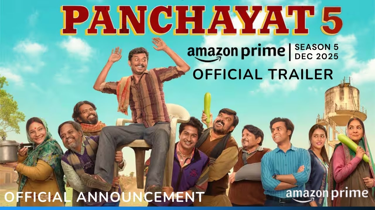 Panchayat Season 5 I Release Date Announcement I Panchayat Season 5 Official Trailer PrimeVideoIN YouTube