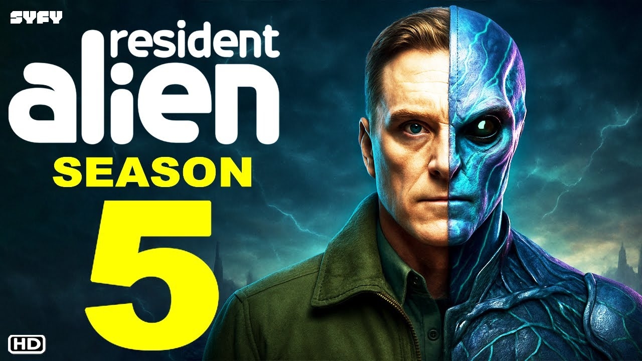 Resident Alien Season 5 Trailer 2026 Syfy Release Date Episode 1 Cast Renewed Or Cancelled YouTube