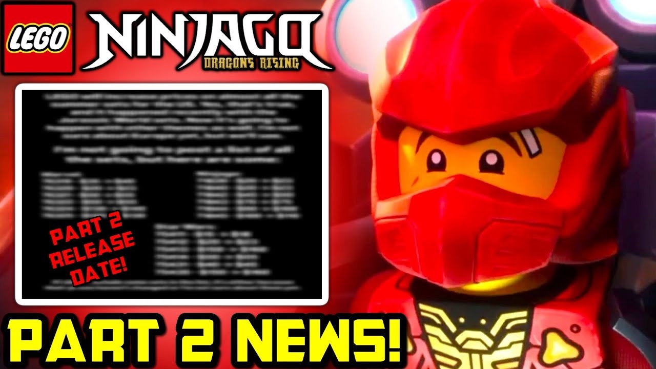 Season 3 Part 2 Release Date DUMB Part 2 News And Ninjago Legends Leaks Dragons Rising News YouTube
