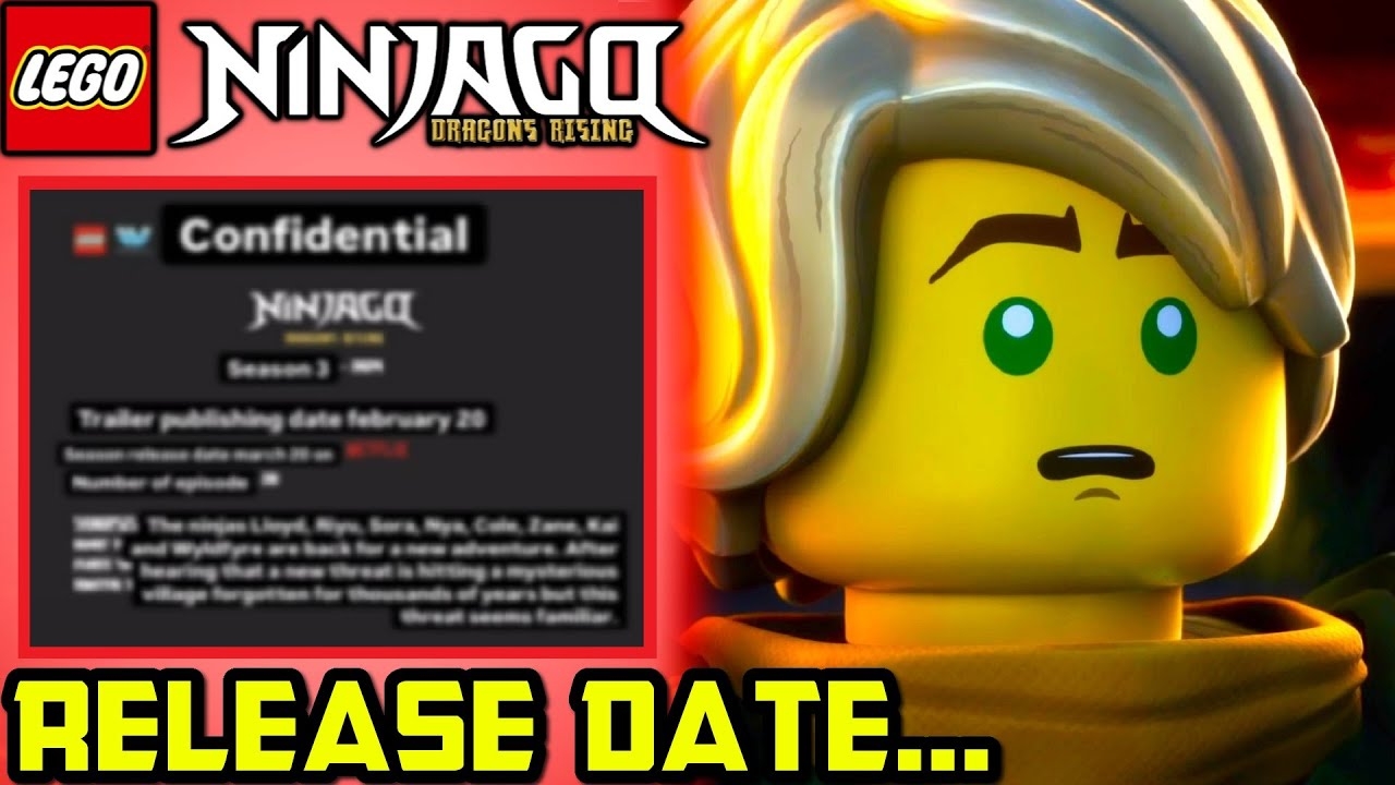 Season 3 Release Date Leaked Totally Ninjago Dragons Rising Season 3 News YouTube Season 3 Release Date Leaked Totally Ninjago Dragons Rising Season 3 News YouTube