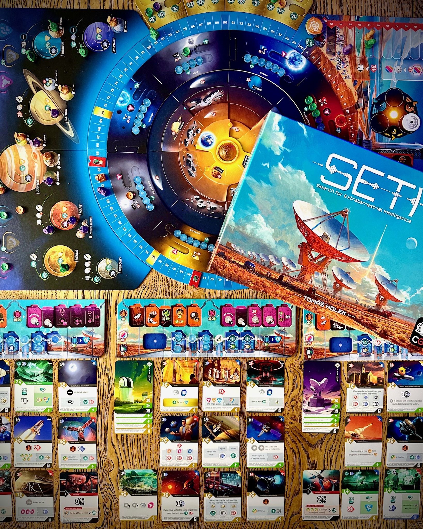 SETI Board Game Review SETI Board Game Review
