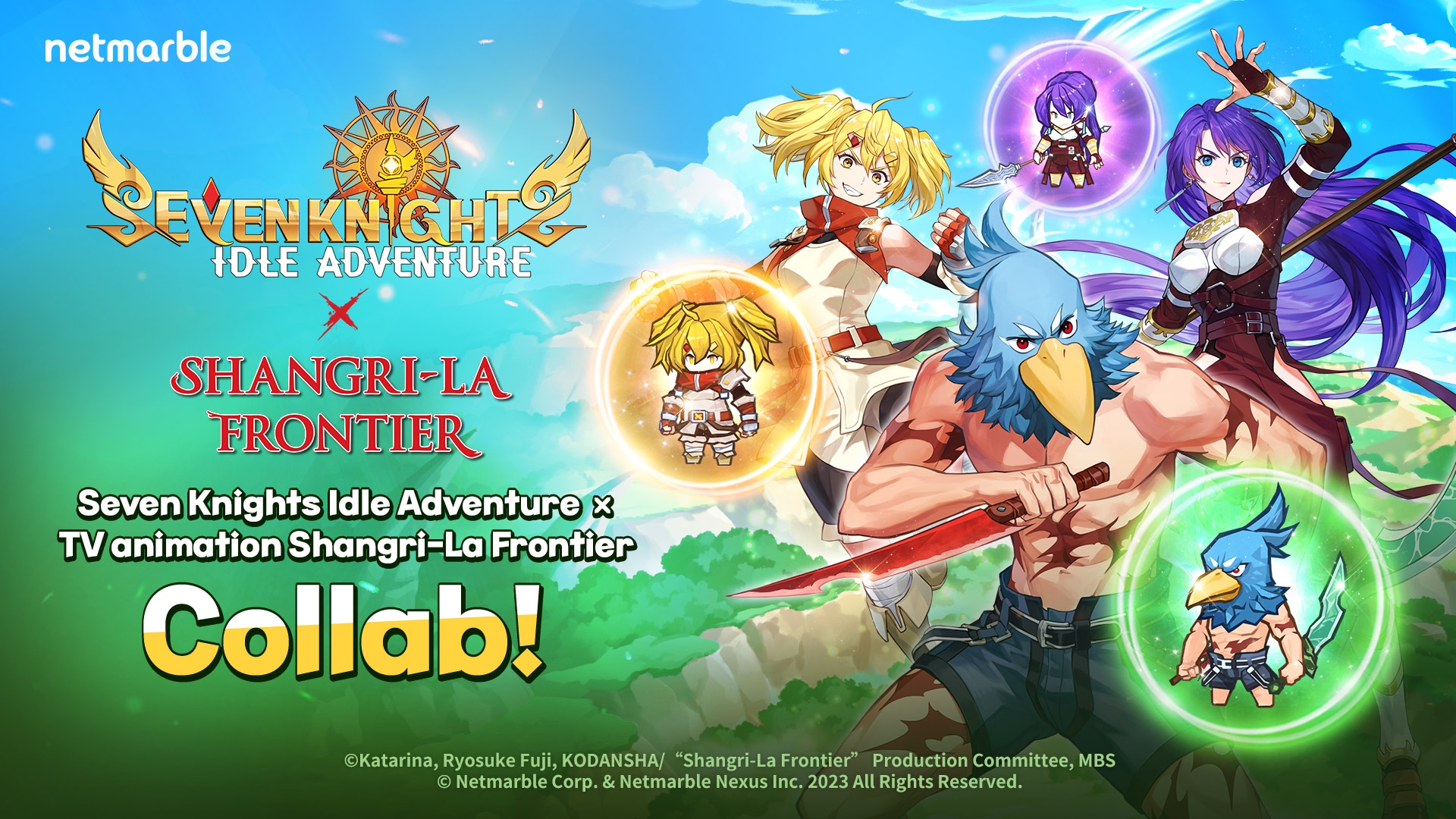 SEVEN KNIGHTS IDLE ADVENTURE LAUNCHES A NEW COLLABORATION GAME UPDATE WITH TV ANIMATION SHANGRI LA FRONTIER SEVEN KNIGHTS IDLE ADVENTURE LAUNCHES A NEW COLLABORATION GAME UPDATE WITH TV ANIMATION SHANGRI LA FRONTIER