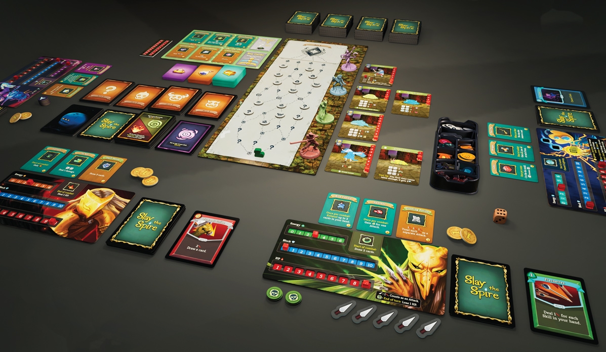 Slay The Spire The Board Game Contention Games PHD Games