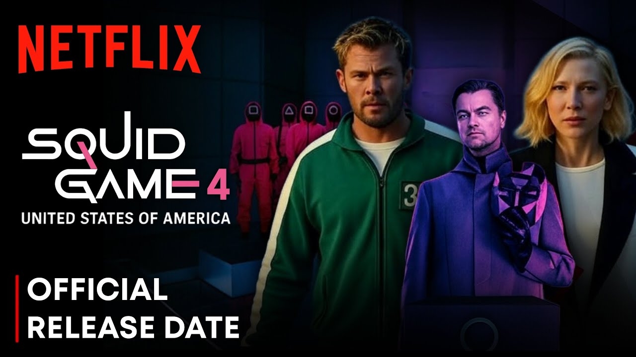 Squid Game Season 4 Release Date Squid Game Season 4 USA Squid Game Season 4 Trailer YouTube