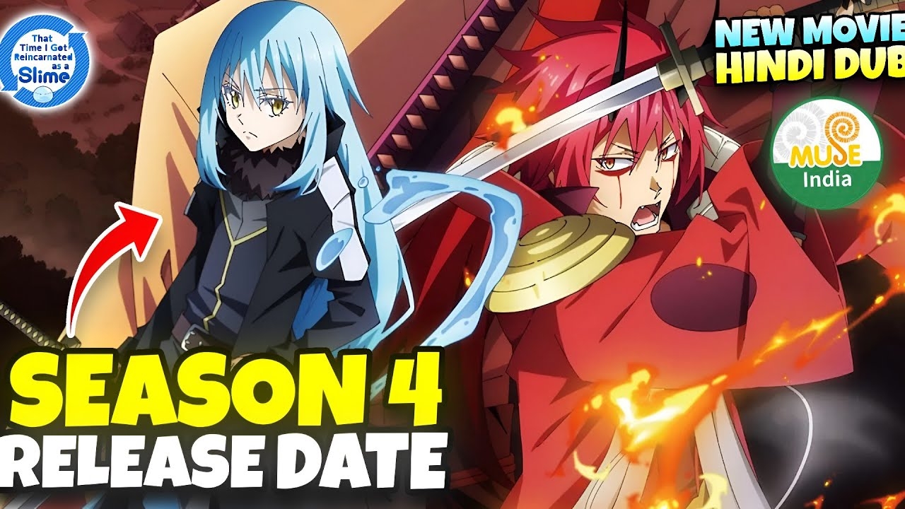 That Time I Got Reincarnated As A Slime Season 4 Release Date Slime S4 In Hindi Dub Muse India YouTube