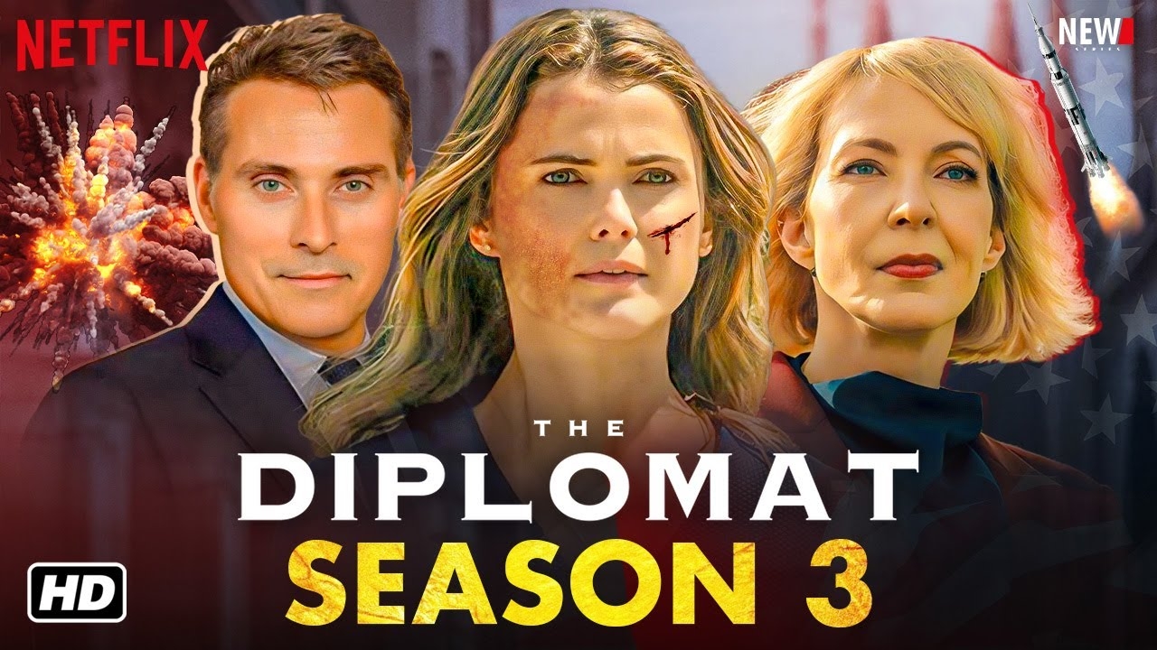 The Diplomat Season 3 Trailer Netflix Release Date Episode 1 Cast Plot Renewed Keri Russell YouTube