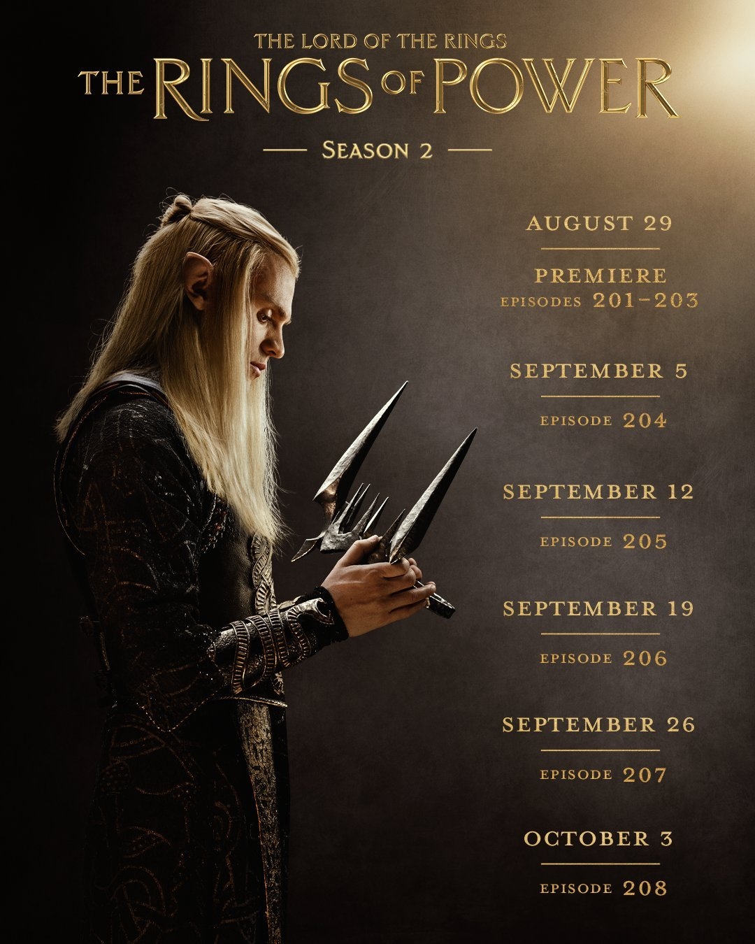 THE RINGS OF POWER Season 2 s Release Schedule Plus Release Time Finale Date And More Nerdist