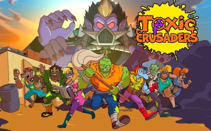 Toxic Crusaders Release Date Confirmed For Nintendo Switch New Trailer