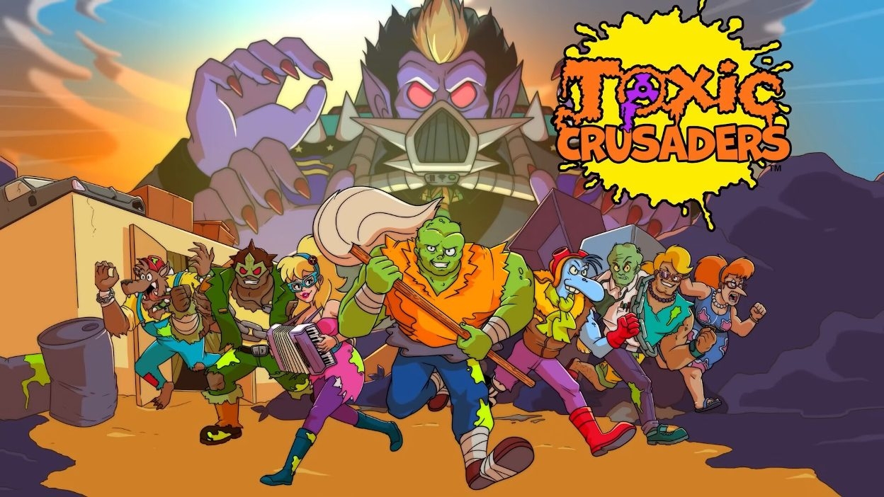 Toxic Crusaders Release Date Confirmed For Nintendo Switch New Trailer