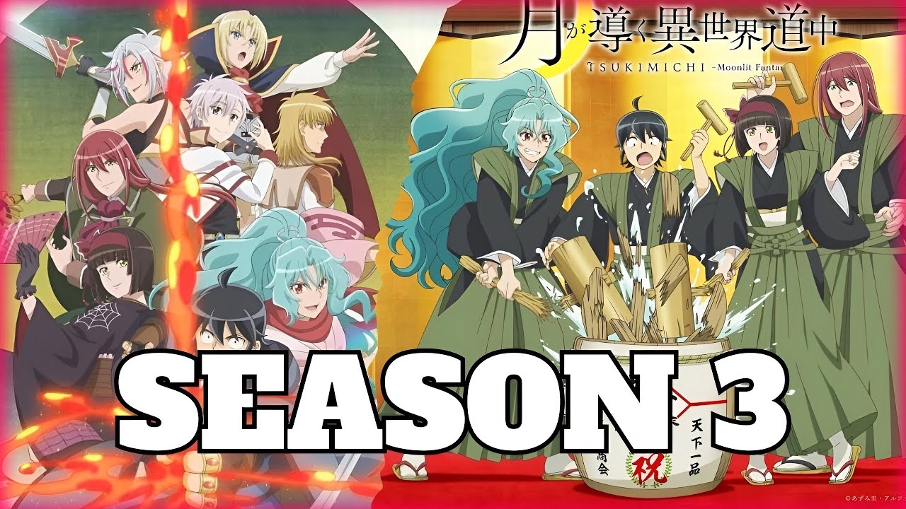 TSUKIMICHI Moonlit Fantasy Season 3 Announcement YouTube
