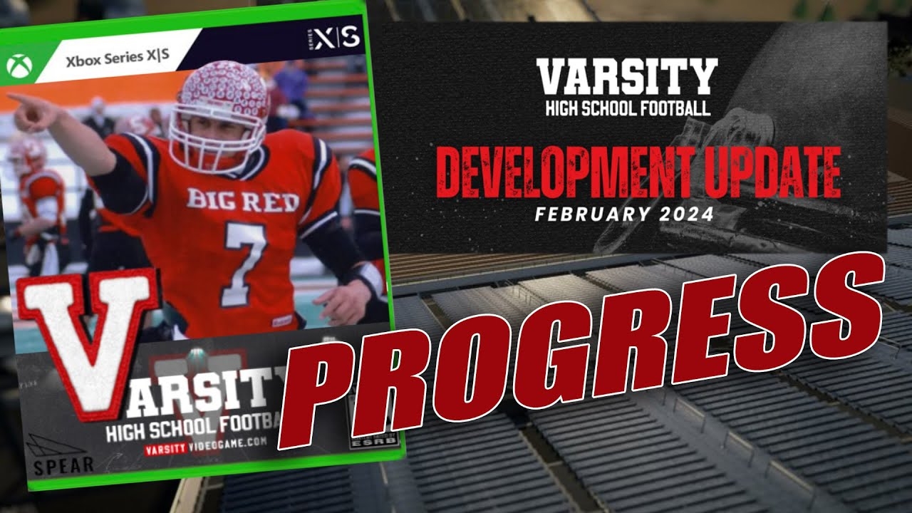 Varsity High School Football Video Game February Dev UPDATE YouTube Varsity High School Football Video Game February Dev UPDATE YouTube