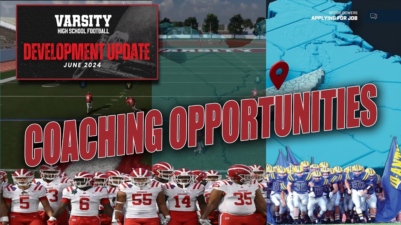 Varsity High School Football Video Game JUNE 2024 Dev UPDATE YouTube Varsity High School Football Video Game JUNE 2024 Dev UPDATE YouTube