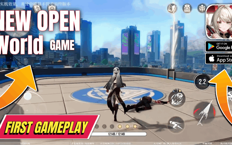 WANG YUE OPEN WORLD FIRST PV GAMEPLAY Android IOS Wang Yue Moon Gaze TapTap