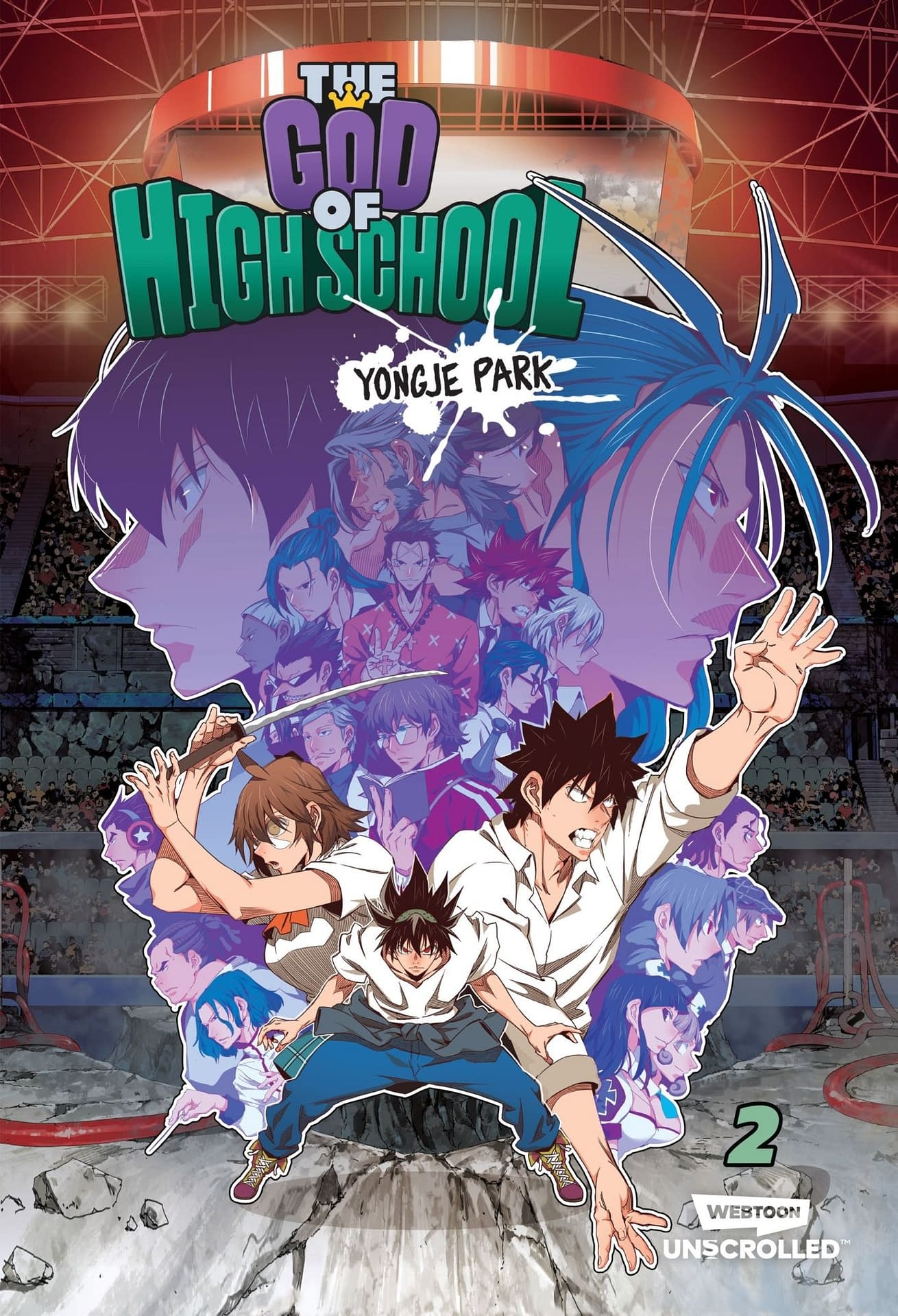Your First Look At Yonje Park s The God Of High School Vol 2 Cover